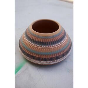 Handcrafted Studio Pottery Vase from late 20th Century
